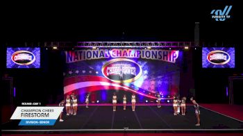 Champion Cheer - Firestorm [2024 L4 Senior Day 1] 2024 Cheer Power Southern Nationals