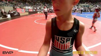 46 lbs Round Of 32 - Brandon Trout Jr, Nebraska Elite vs Kashton Legg, Keystone Wrestling Club