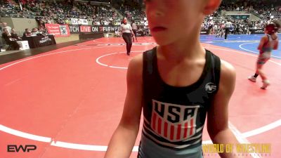 46 lbs Round Of 32 - Brandon Trout Jr, Nebraska Elite vs Kashton Legg, Keystone Wrestling Club