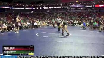 182 lbs Quarterfinal - Landon Duffy, 2-Independence vs Reilly Hoven, 7-Winterset