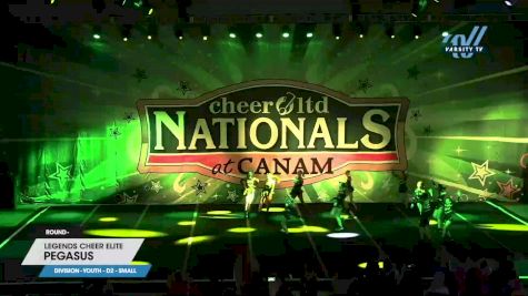 Legends Cheer Elite - Pegasus [2023 L1 Youth - D2 - Small] 2023 CANAM Grand Nationals