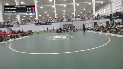 100 lbs Jaila Powers, Indiana Gold vs Ella Thomas, Ohio Blue