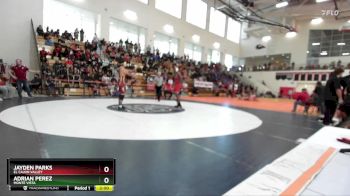 215 lbs Champ. Round 1 - Adrian Perez, Monte Vista vs Jayden Parks, El Cajon Valley