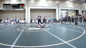 57 lbs Quarterfinal - Axel Carlson, Shootbox WC vs Philp Espinosa, Rough House