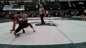 133 lbs Champ. Round 2 - Markel Baker, Northern Illinois vs Carter Dibert, Arizona State