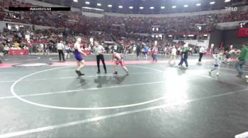 210 lbs Champ. Round 2 - Kade Splinter, Stoughton/Team Nazar vs Ian Powell, Reedsburg Youth Wrestling Club