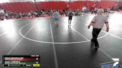 152 lbs Cons. Semi - Gage Losiewicz, Medford High School Wrestling vs Aidan Brukbacher, Askren Wrestling Academy