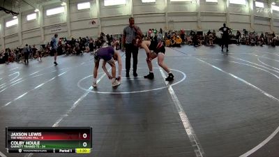 138 lbs Round 2 (6 Team) - Colby Houle, Garnett Trained TS vs Jaxson Lewis, The Wrestling Mill