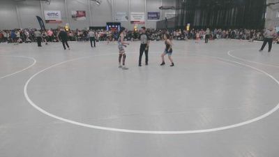 100 lbs Cons. Sub-quarters - Sophia Herzog, Legacy Wrestling Academy vs Kadence Juarez, Cowgirl Wrestling Club