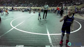 37 lbs Round Of 16 - Barrett Smith, Tulsa Blue T Panthers vs Coby Lynch, Genesis Wrestling