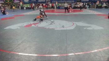 D 1 138 lbs Cons. Semi - Jamarcus Thomas, East Ascension vs Reece Knight, Catholic - B.R.