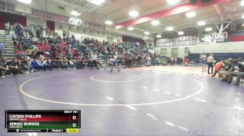 157 lbs Cons. Round 4 - Cayden Phillips, Granite Hills vs Sergio Burgos, Sahuarita