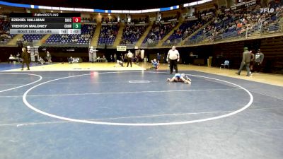 60 lbs Round Of 16 - Ezekiel Hallman, Saucon Valley vs Trenton Maloney, Crawford Central