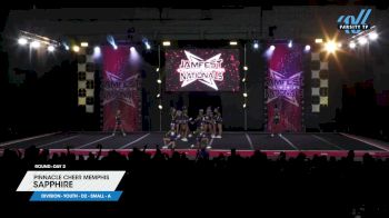 Pinnacle Cheer Memphis - Sapphire [2025 L2 Youth - D2 - Small - A Day 2] 2025 JAMfest Cheer Super Nationals