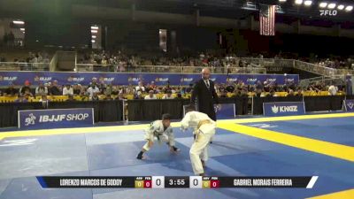 GABRIEL MORAIS FERREIRA vs LORENZO MARCOS DE GODOY 2026 Pan Kids Jiu-Jitsu IBJJF Championship