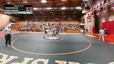 157 lbs Cons. Semi - Dominic Sanchez, Otero Junior College vs Ethan Sinclair, Northeastern Junior College