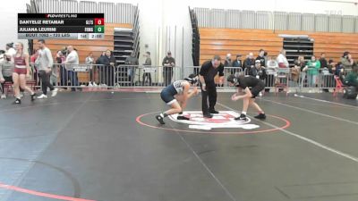 120 lbs Consi Of 4 - Danyeliz Retamar, Greater Lawrence vs Juliana Leurini, Framingham