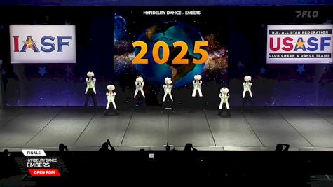 HyFidelity Dance - Embers [2025 Open Pom Finals] 2025 The Dance Worlds