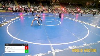 96 lbs Consi Of 4 - Noah Brown, Team Minion (GA) vs Bryar Hooks, Scrap Yard Training