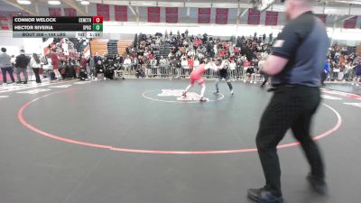 144 lbs Semifinal - Connor Welock, Central Catholic vs Hector Riveria, Springfield Central