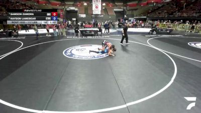 117 lbs Quarters - Samson Zamora, Dethrone Wrestling Club vs Kayson Lamebear, Klamath Trinity Wrestling Club