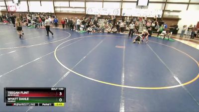 90 lbs Cons. Round 2 - Wyatt Dahle, Murray vs Teegan Flint, Bear River