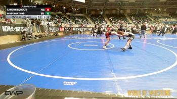 92 lbs 5th Place - Landon Schulte, Purler Wrestling vs Mason Myers, WPA Spartans