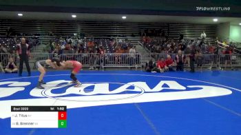 Match - Jordan Titus, Ny vs Blaine Brenner, Wi