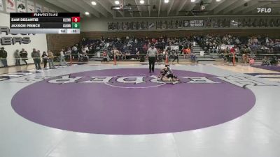 66-67 lbs Round 3 - Sam Desantis, Glenrock Intermediate Middle School vs Jaxson Prince, Glenrock Intermediate Middle School