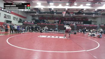 285 lbs 7th Place Match - Kaden Darwin, Little Rock vs Adam Ahrendsen, Northern Iowa