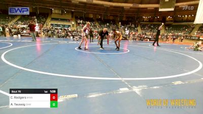 76 lbs Final - Cameron Rodgers, Minnesota Elite vs Andrew Taussig, Greater Heights Wrestling