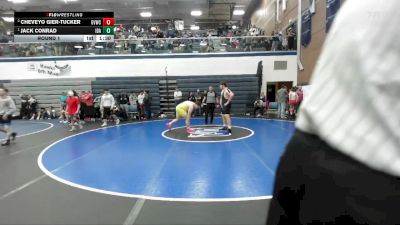 285 lbs Round 1 - Jack Conrad, Idaho vs Cheveyo Gier-Tucker, Garden Valley Wrestling Club