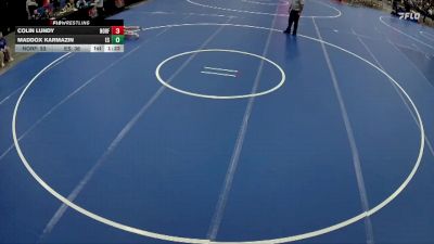 120 lbs Semis & 1st Wrestleback (8 Team) - Maddox Karmazin, Elkhorn South vs Colin Lundy, Norfolk