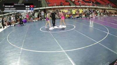 130 lbs Taylor Lay, Montana Banditry HS Girls vs Kiera Lackey, Montana HS Girls