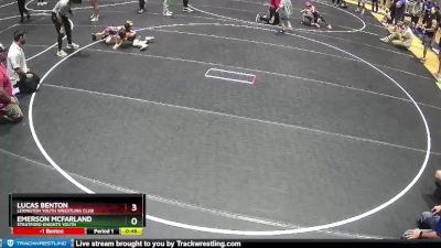 53 lbs Semifinal - Emerson Mcfarland, Stratford Knights Youth vs Lucas Benton, Lexington Youth Wrestling Club