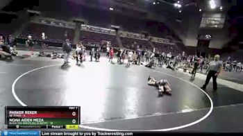 84 lbs Round 1 (10 Team) - Noah Aiden Meza, Black Fox Wrestling Academy vs Parker Reker, NE Titans