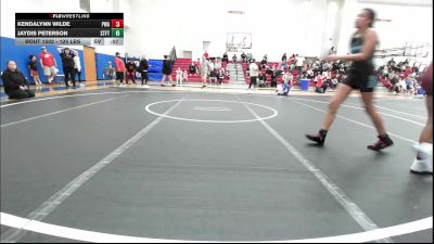 125 lbs Rr Rnd 3 - Kendalynn Wilde, Perry Wrestling Academy vs Quetzali Salas, Standfast