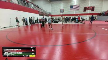 144 lbs Round 3 - Jordan Pucciarello, Northwest Eaton vs Zachary Gonzalez, South Grand Prairie