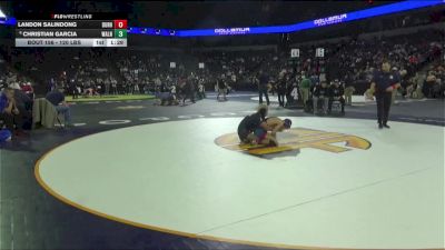 120 lbs Round Of 32 - Landon Salindong, Durham (NS) vs Christian Garcia, Walnut (SS)