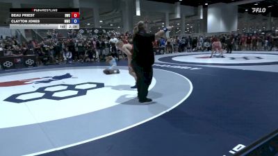 70 lbs Champ. Round 2 - Beau Priest, Driller Wrestling Club vs Clayton Jones, Michigan Wrestling Club