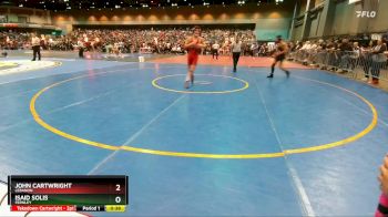 132 lbs Prelim - John Cartwright, Lebanon vs Isaid Solis, Fernley