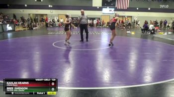 120 lbs Quarterfinal - Kahlan Kearns, Cedar Falls vs Bree Swenson, Vinton-Shellsburg