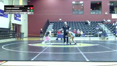 103 lbs Quarterfinal - Chiara Barbieri, Presbyterian vs Lilian Prendergast, Mount Olive