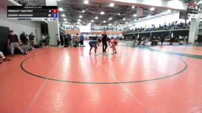 144 lbs Semifinal - Presley Hartwig, Angry Fish vs Joseph Woodard, Rogue Warrior