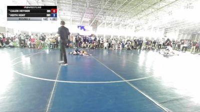 88 lbs Round 2 - Caleb Heyder, Sanderson Wrestling Academy vs Keith Kent, Davis Wrestling Club