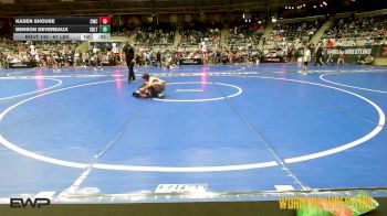 67 lbs Consi Of 8 #2 - Kasen Shouse, Cowboy Wrestling Club vs Benson Devereaux, Sebolt Wrestling Academy