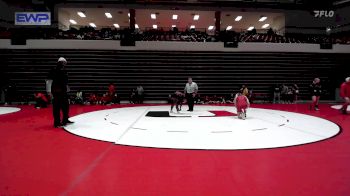 130 lbs Semifinal - Hailey Troulakis, Owasso Girls HS vs Brianna Harris, Tulsa Union Girls