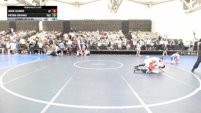 93-J lbs Consi Of 8 #2 - Jude Ulmer, Upper Perkiomen vs Peter Devino, Yale Street