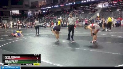 164 lbs Cons. Round 2 - Piper Zatechka, Team Nebraska vs Olivia Ochoa, Team North Dakota