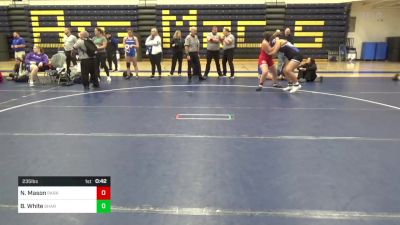 235 lbs Consy 6 - Nevaeh Mason, Parkersburg-WV vs Bella White, Sharpsville